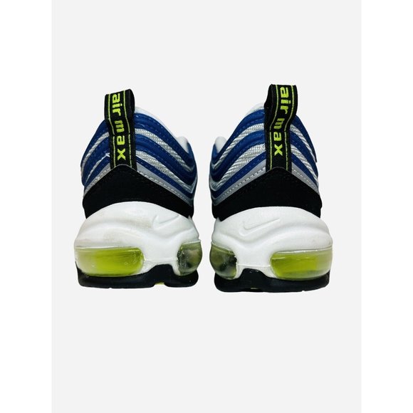 Nike Air Max 97 OG Blue Volt Yellow Running Shoes DQ9131 400 Womens Size 8.5 - Picture 7 of 10
